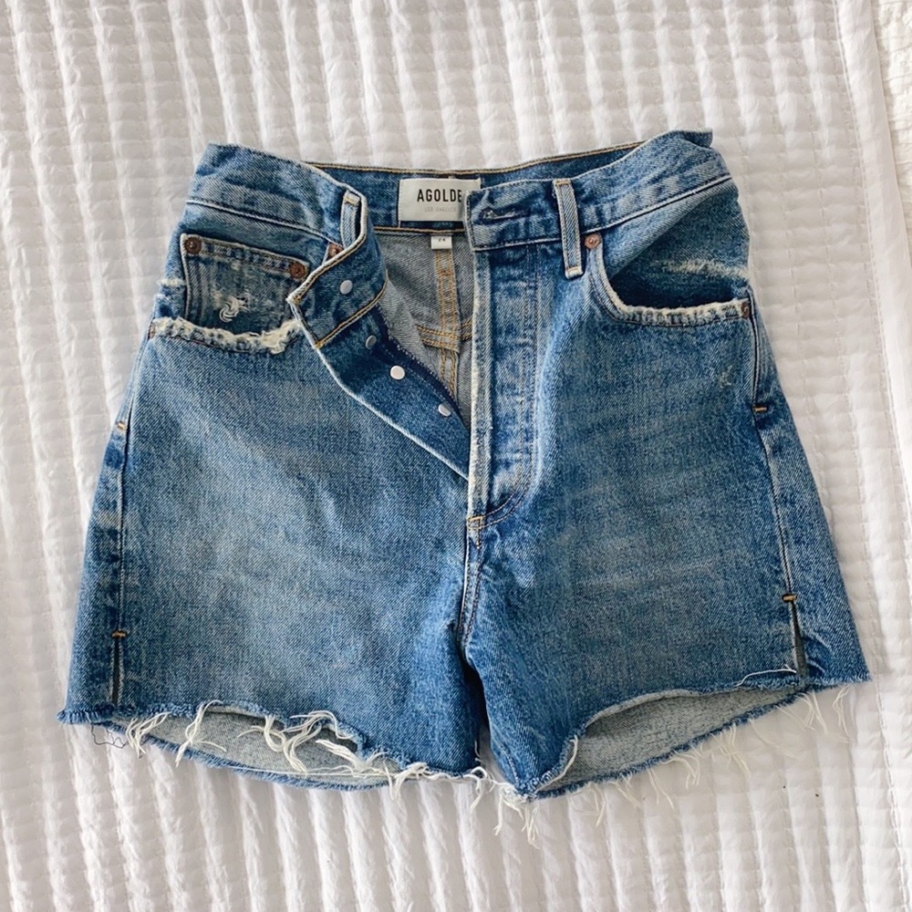 Agolde Dee Super High Rise Short - Size 24